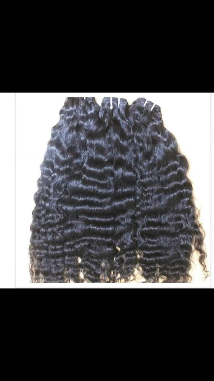 Natural curly hair length